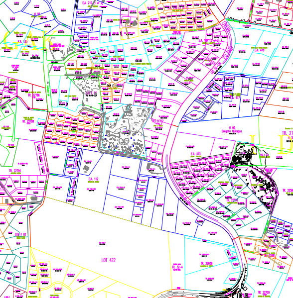 I Daok Area Saipan Village Maps