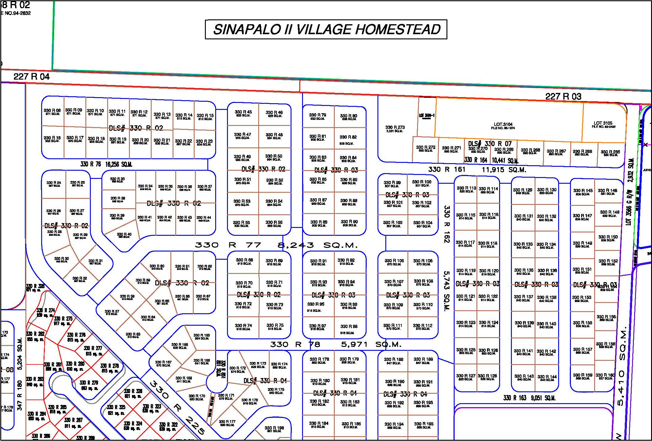 Sinapalo II - Model 1 Rota Village Maps